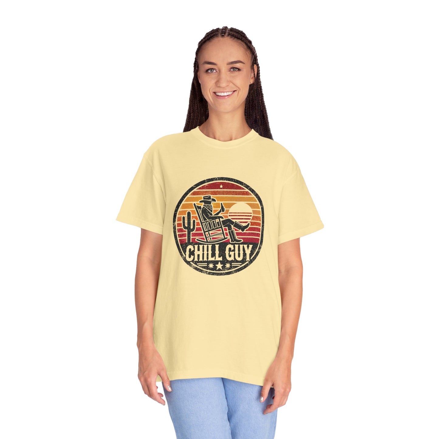 Chill Cowboy | Unisex Garment-Dyed T-shirt
