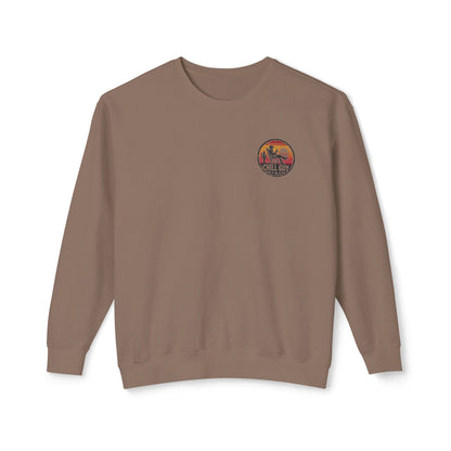 Chill Cowboy | Unisex Lightweight Crewneck Sweatshirt