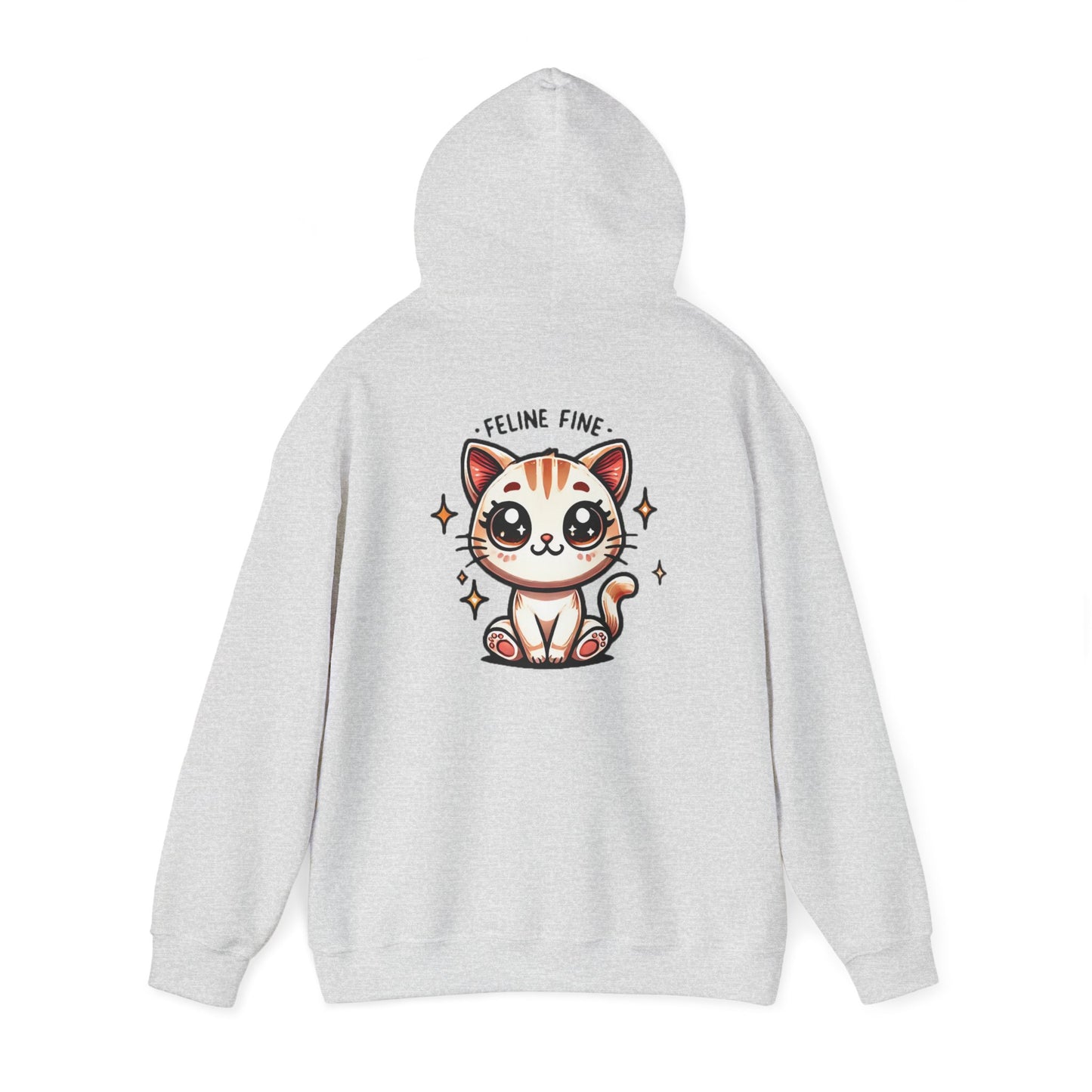 Feline Fine | Unisex Heavy Blend™ Hooded Sweatshirt