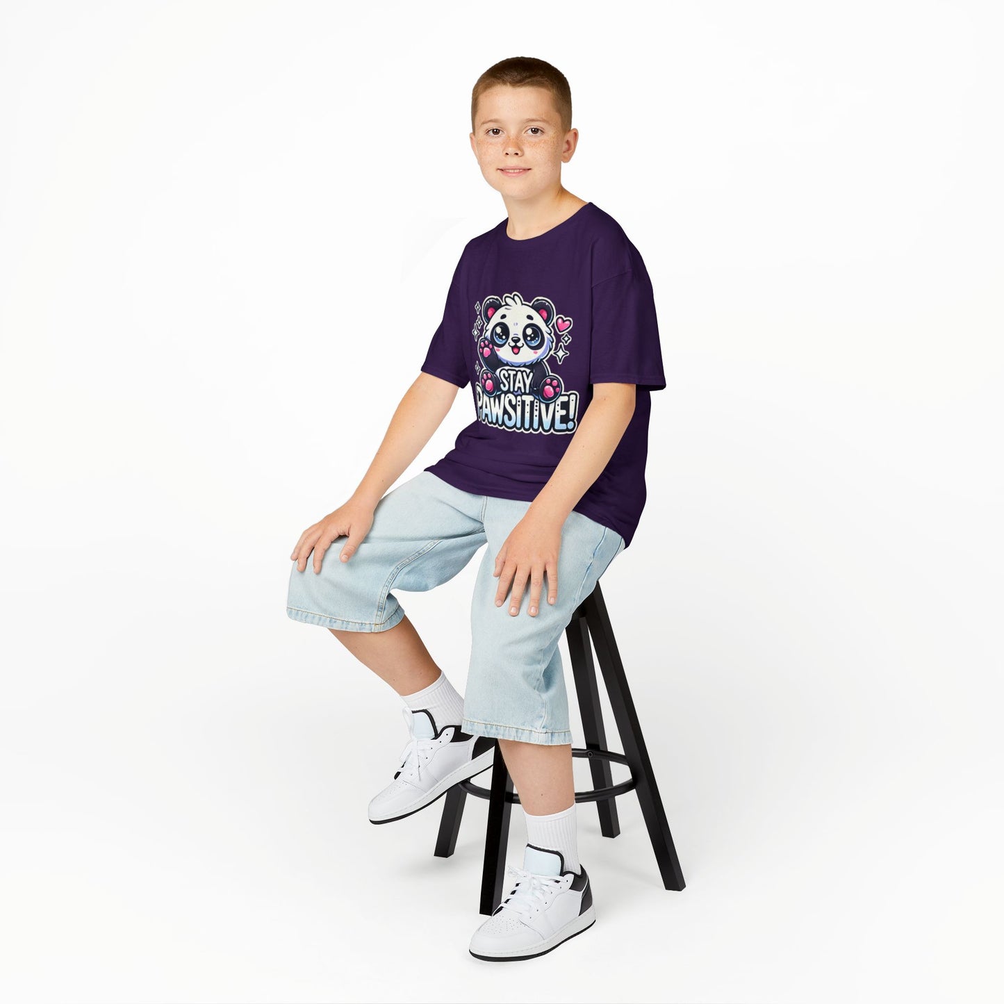 Pawsitive | Kids Heavy Cotton™ Tee