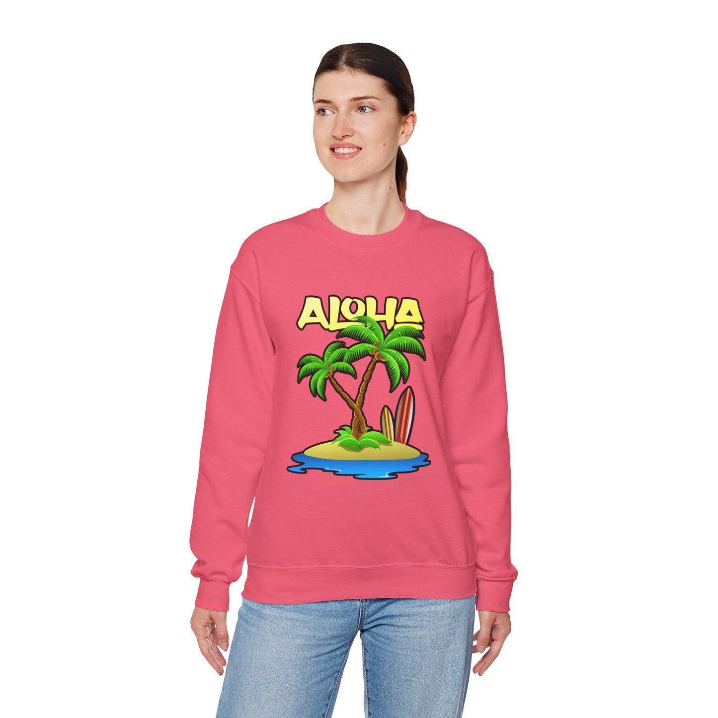 ALOHA | Unisex Heavy Blend™ Crewneck Sweatshirt