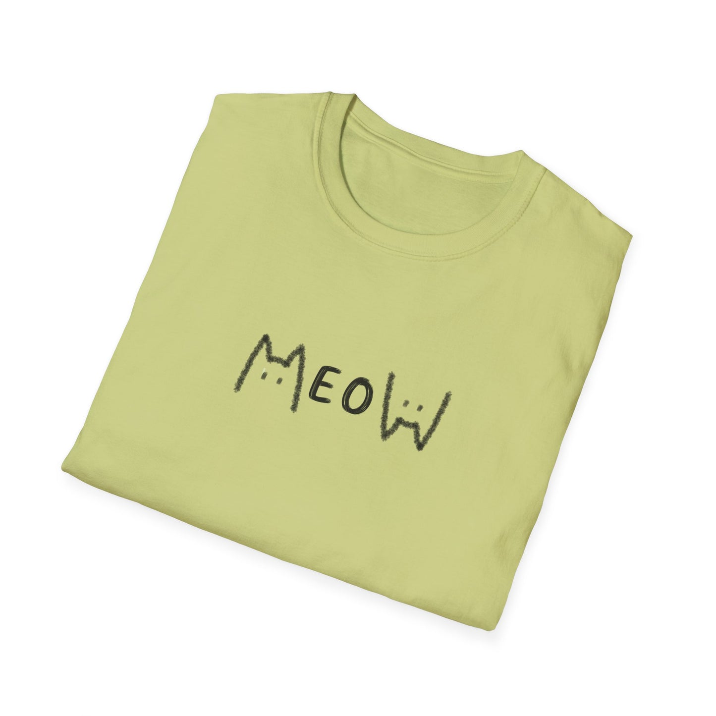 Meow_Unisex Softstyle T-Shirt