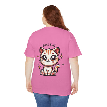 Feline Fine | Unisex Heavy Cotton Tee