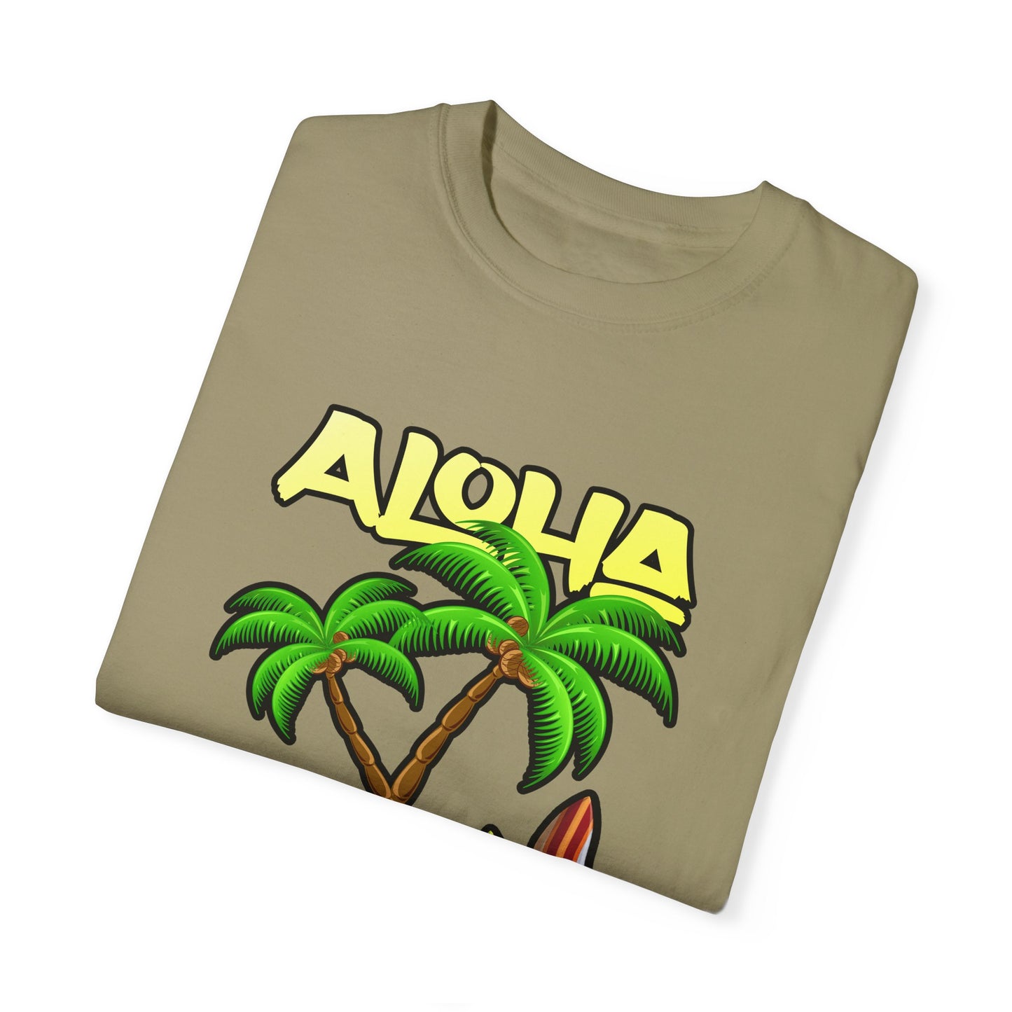 ALOHA | Unisex Garment-Dyed T-shirt