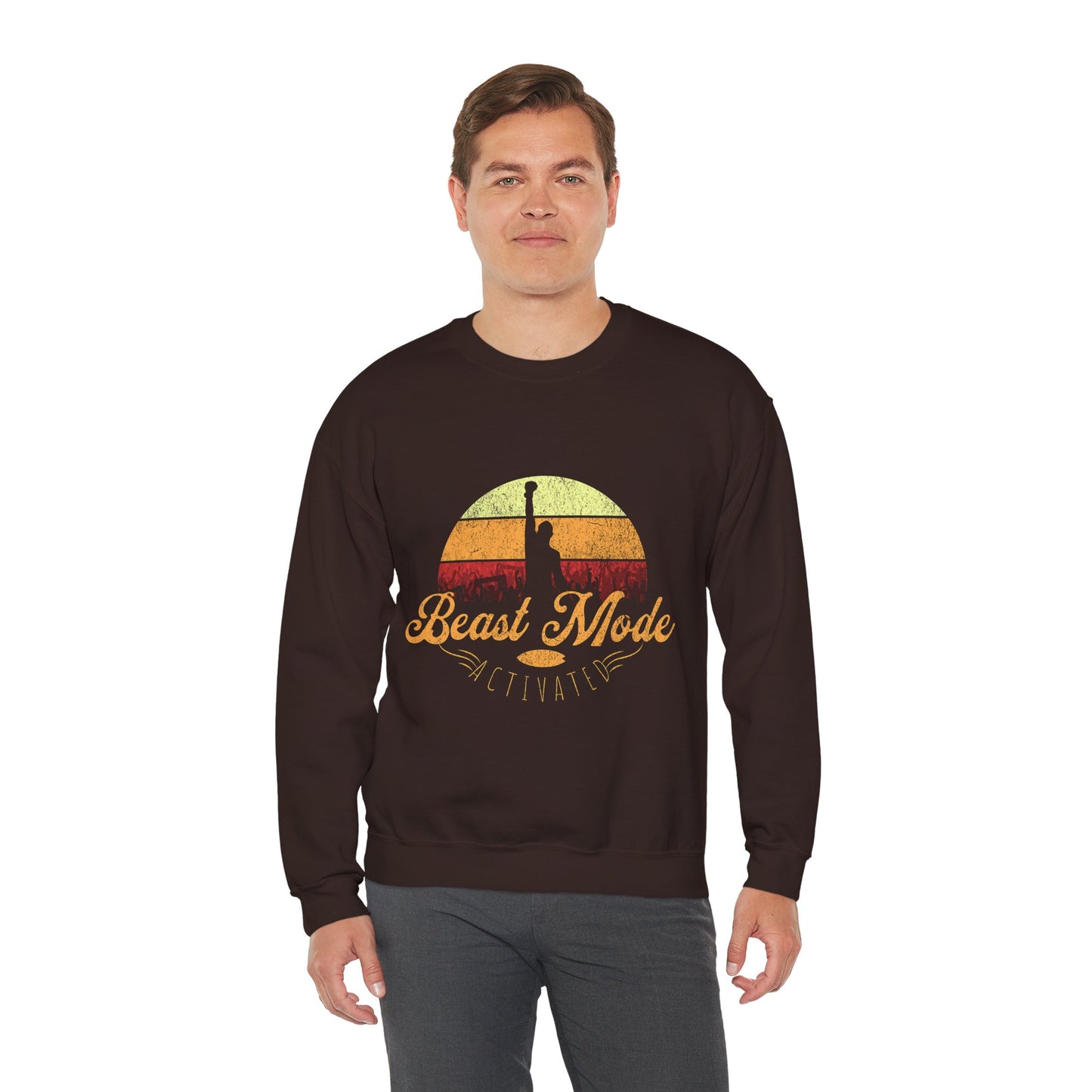 Beast Mode Activated | Unisex Heavy Blend™ Crewneck Sweatshirt