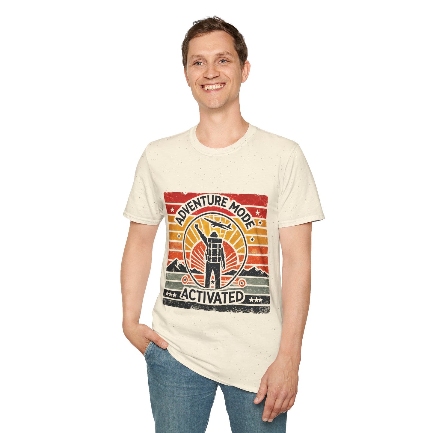 Adventure Mode Activated | Unisex Softstyle T-Shirt