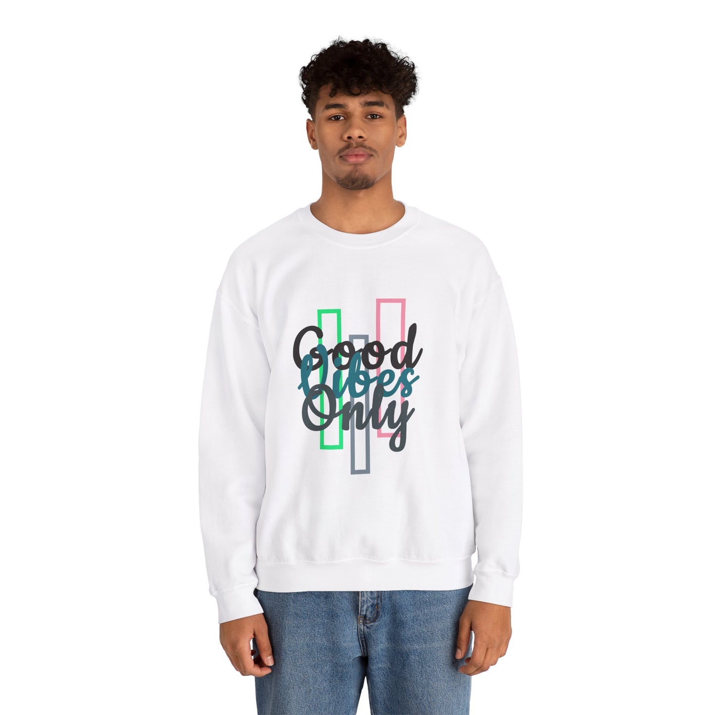 Good Vibes Only | Unisex Heavy Blend™ Crewneck Sweatshirt