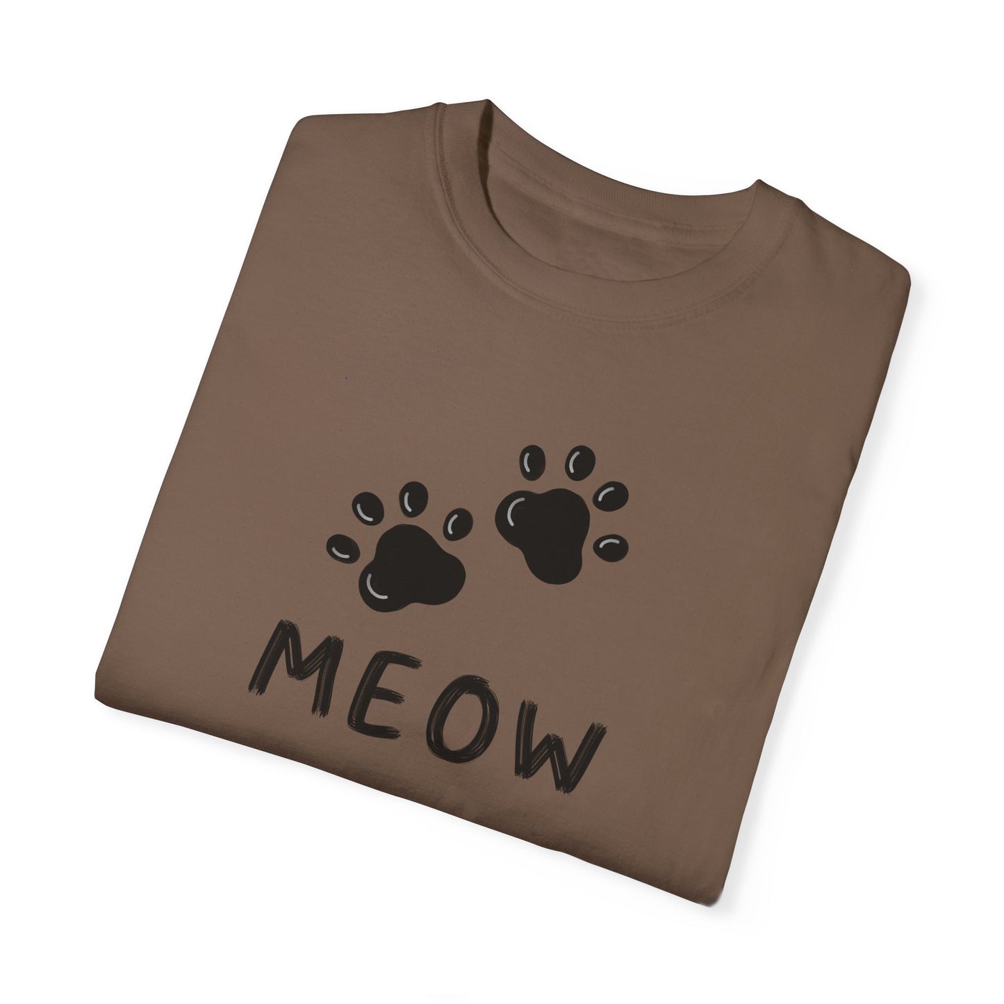 MEOW_Unisex Garment-Dyed T-shirt