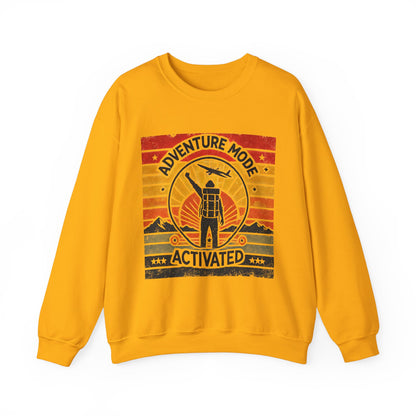Adventure Mode Activated | Unisex Heavy Blend™ Crewneck Sweatshirt