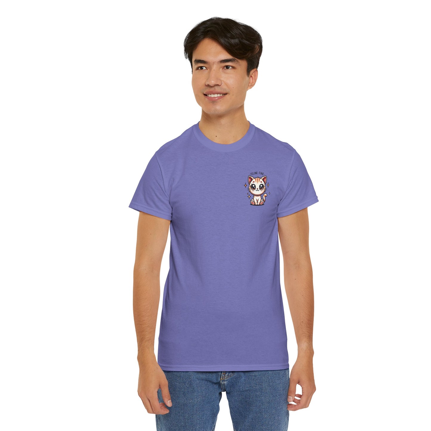 Feline Fine | Unisex Heavy Cotton Tee