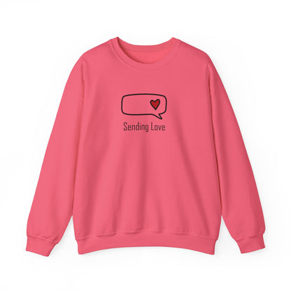 Sending Love_Unisex Heavy Blend™ Crewneck Sweatshirt