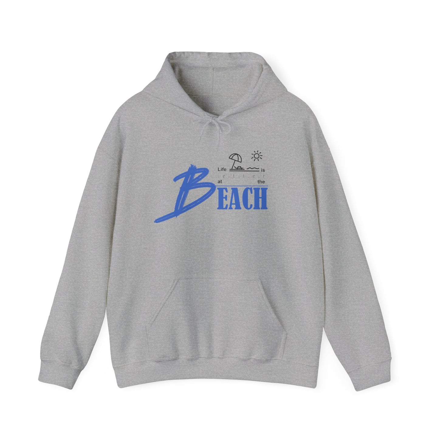 Life is Better at the Beach | Unisex Heavy Blend™ Hooded Sweatshirt