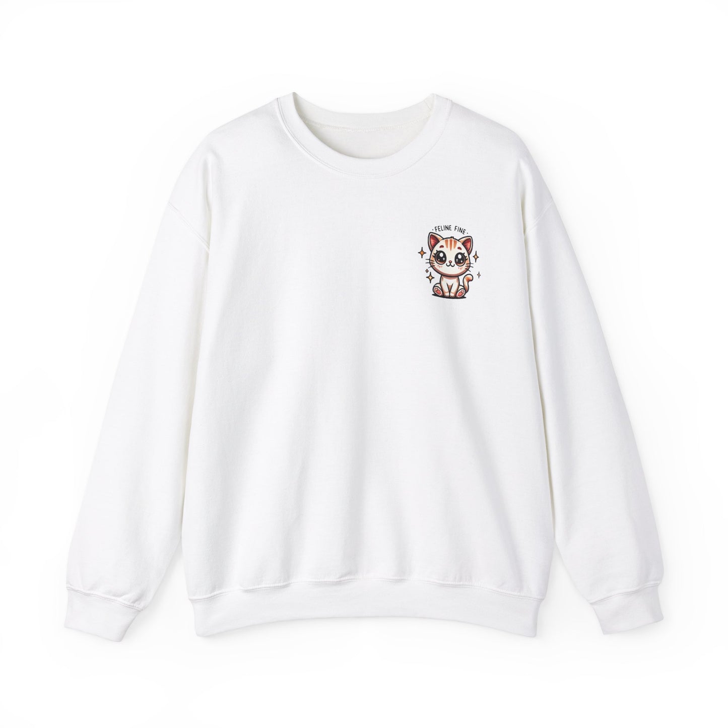 Feline Fine | Unisex Heavy Blend™ Crewneck Sweatshirt