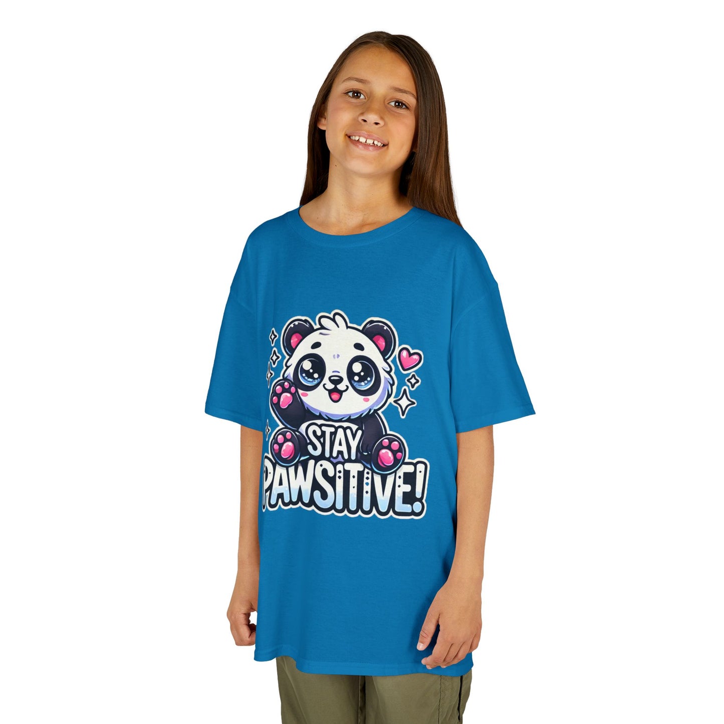 Pawsitive | Kids Heavy Cotton™ Tee