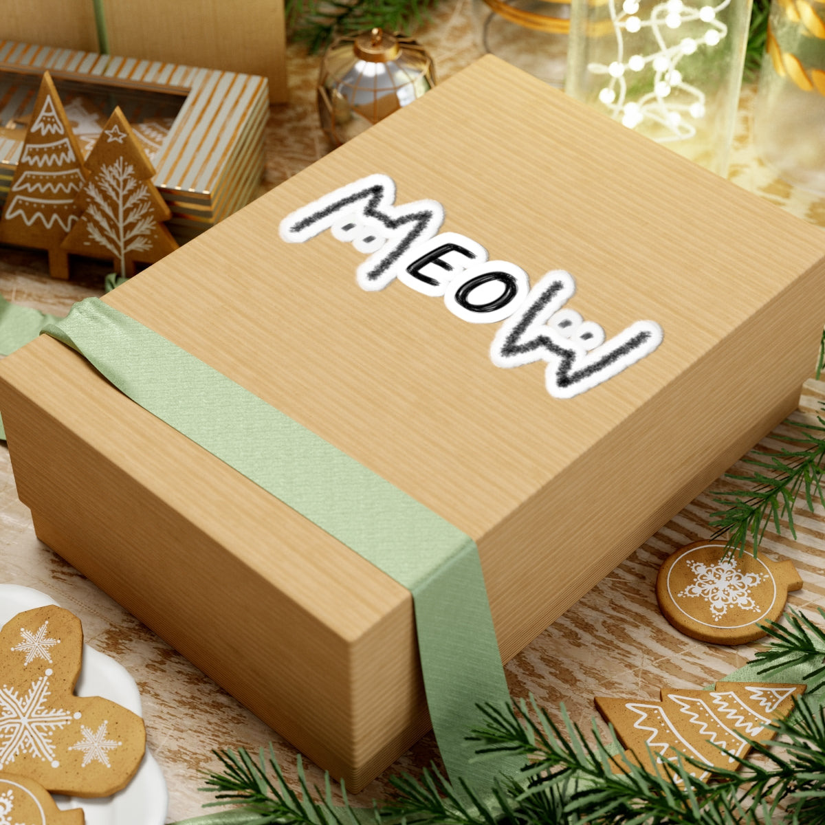 Meow_Kiss-Cut Stickers