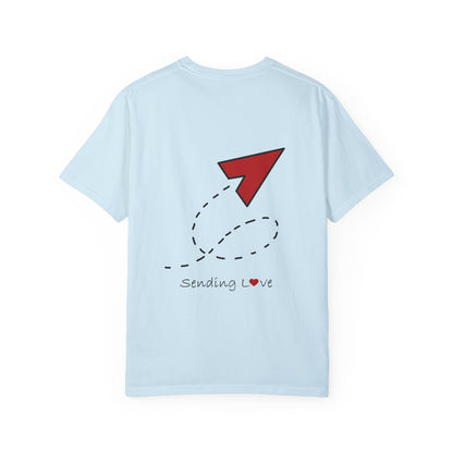 Sending Love | Unisex Garment-Dyed T-shirt