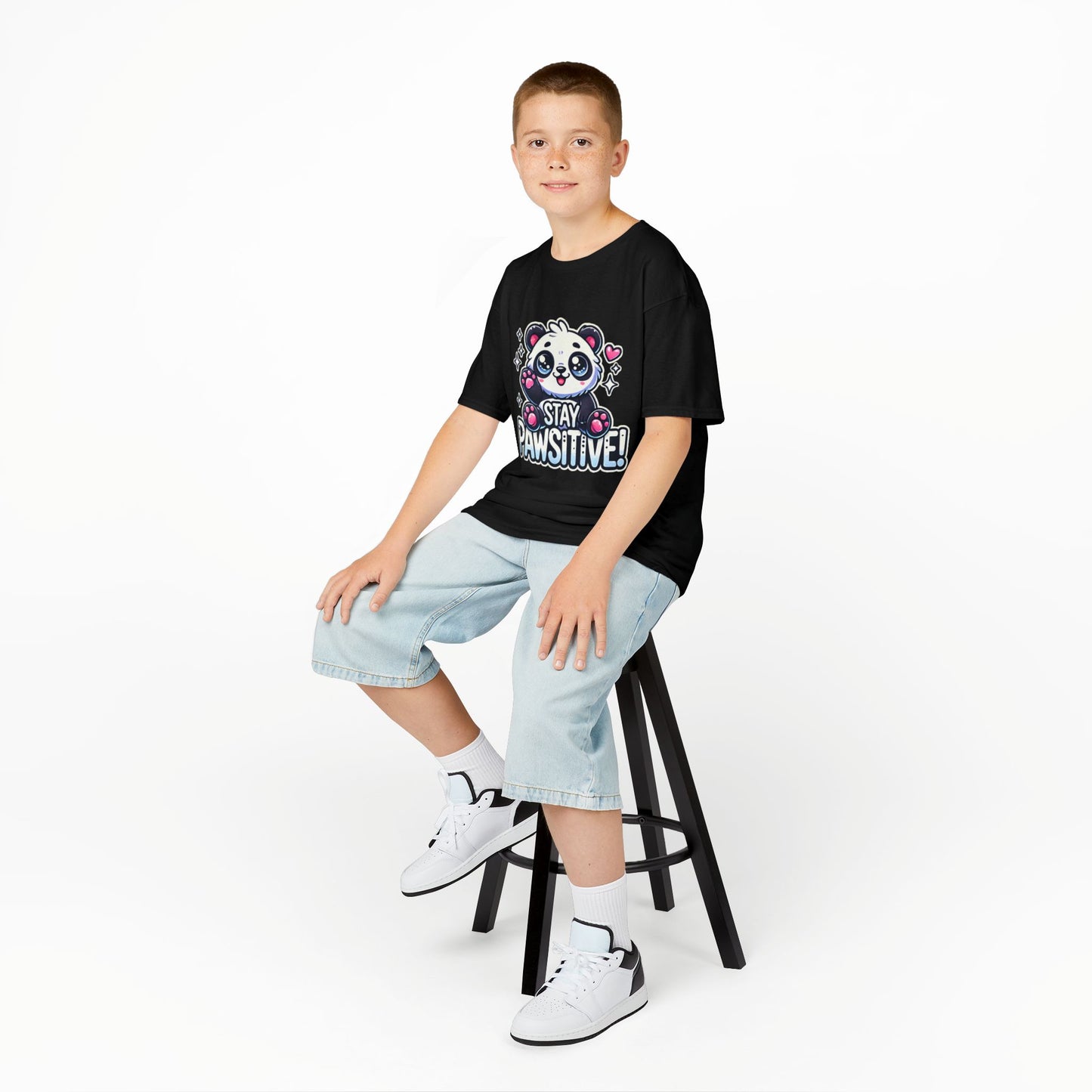 Pawsitive | Kids Heavy Cotton™ Tee