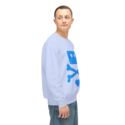 Zima Blue | Unisex Lightweight Crewneck Sweatshirt