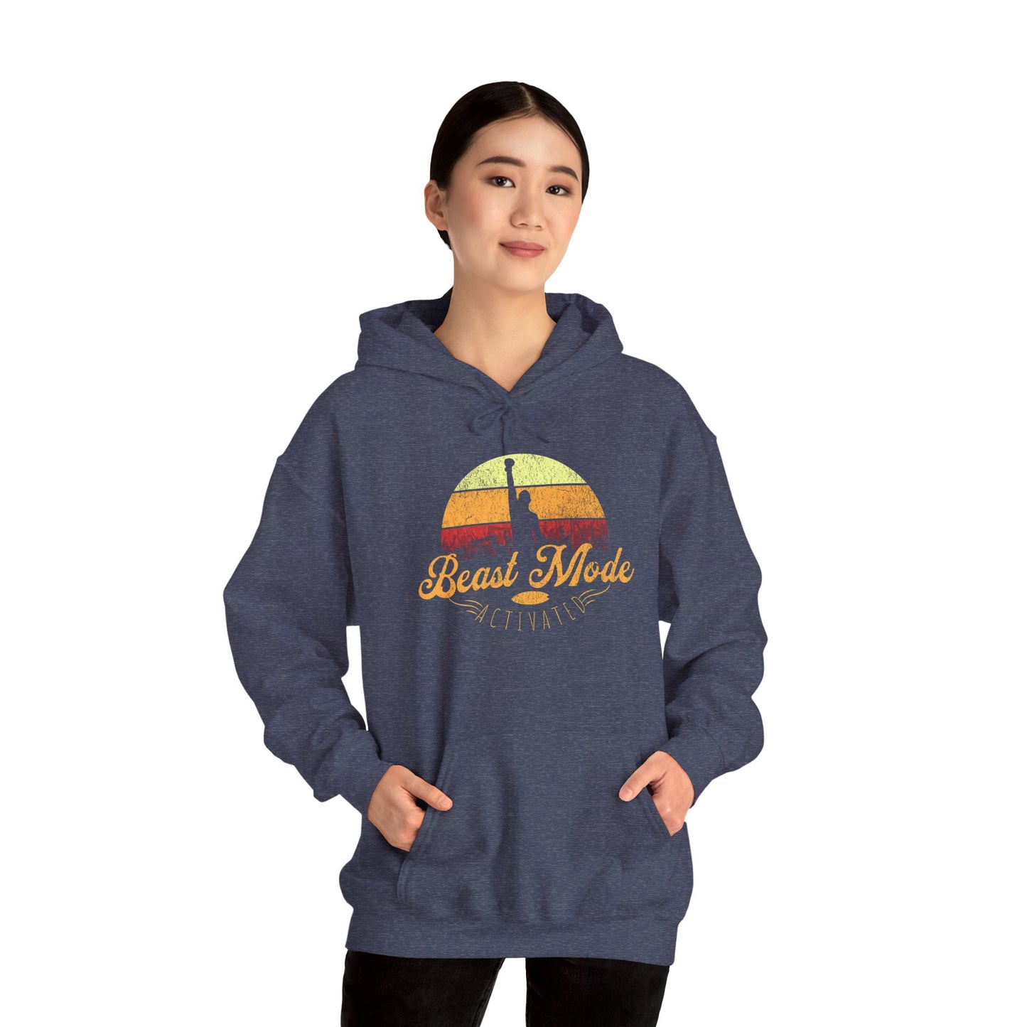 Beast Mode Activated | Unisex Heavy Blend™ Hooded Sweatshirt
