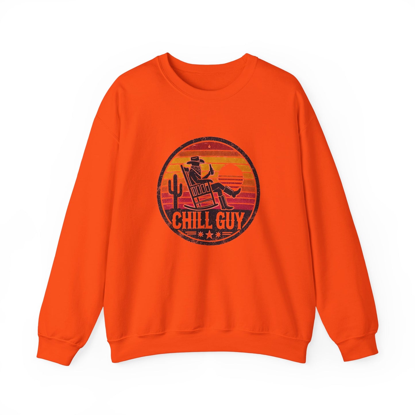 Chill Cowboy | Unisex Heavy Blend™ Crewneck Sweatshirt