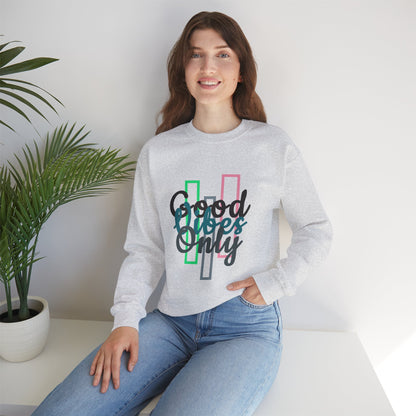 Good Vibes Only | Unisex Heavy Blend™ Crewneck Sweatshirt