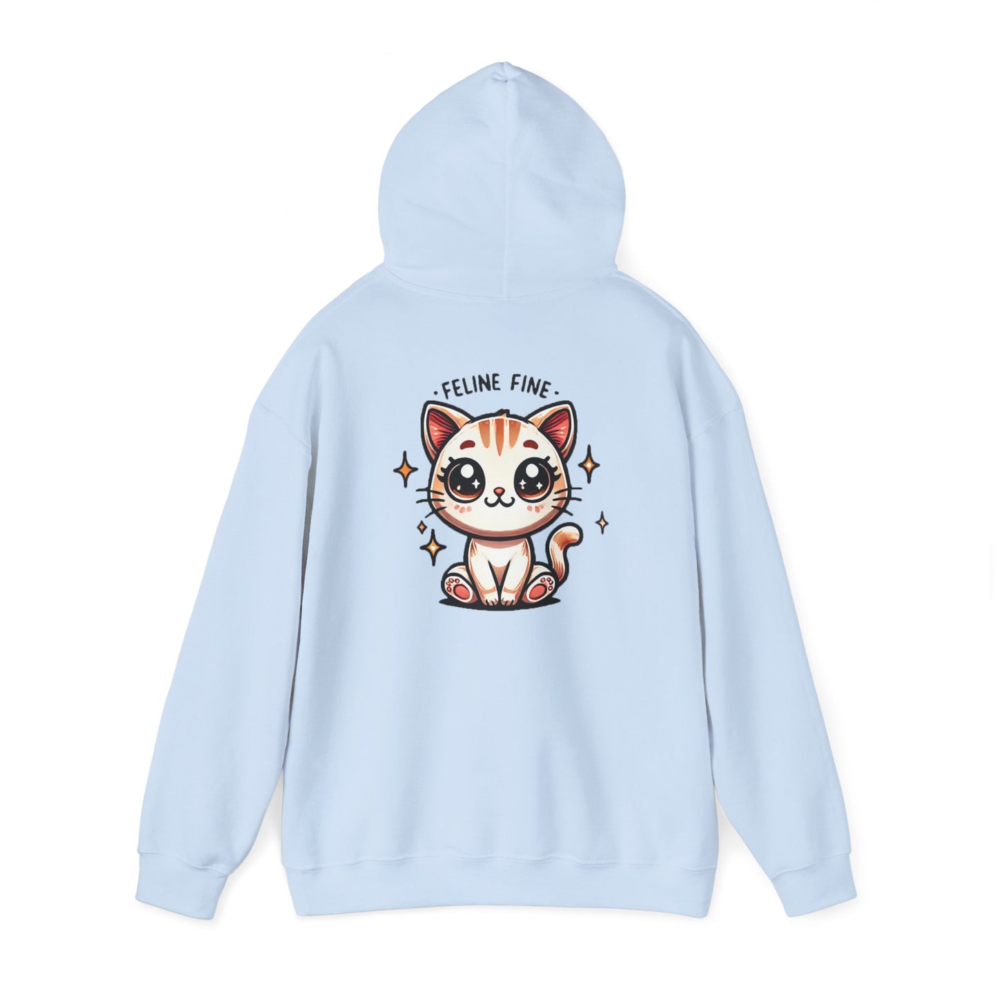Feline Fine | Unisex Heavy Blend™ Hooded Sweatshirt