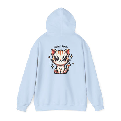 Feline Fine | Unisex Heavy Blend™ Hooded Sweatshirt