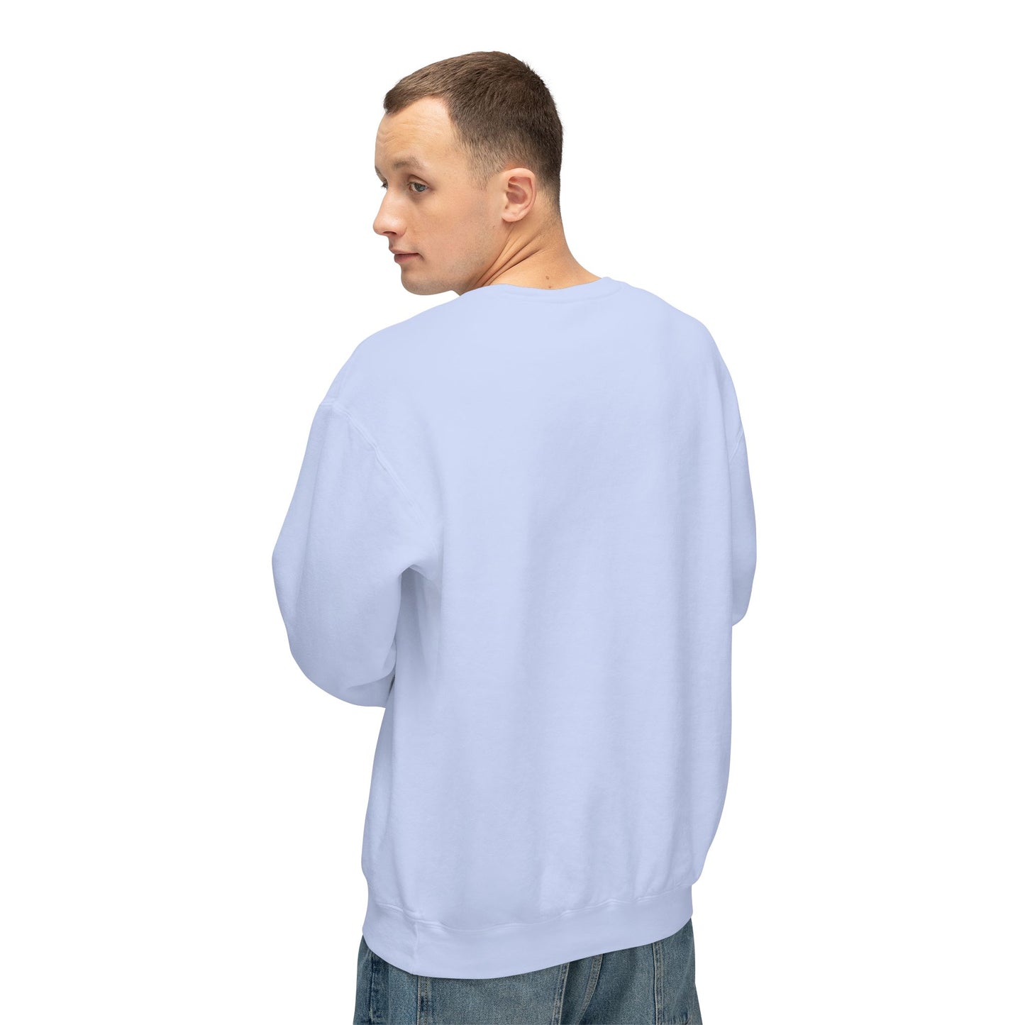 Zima Blue | Unisex Lightweight Crewneck Sweatshirt