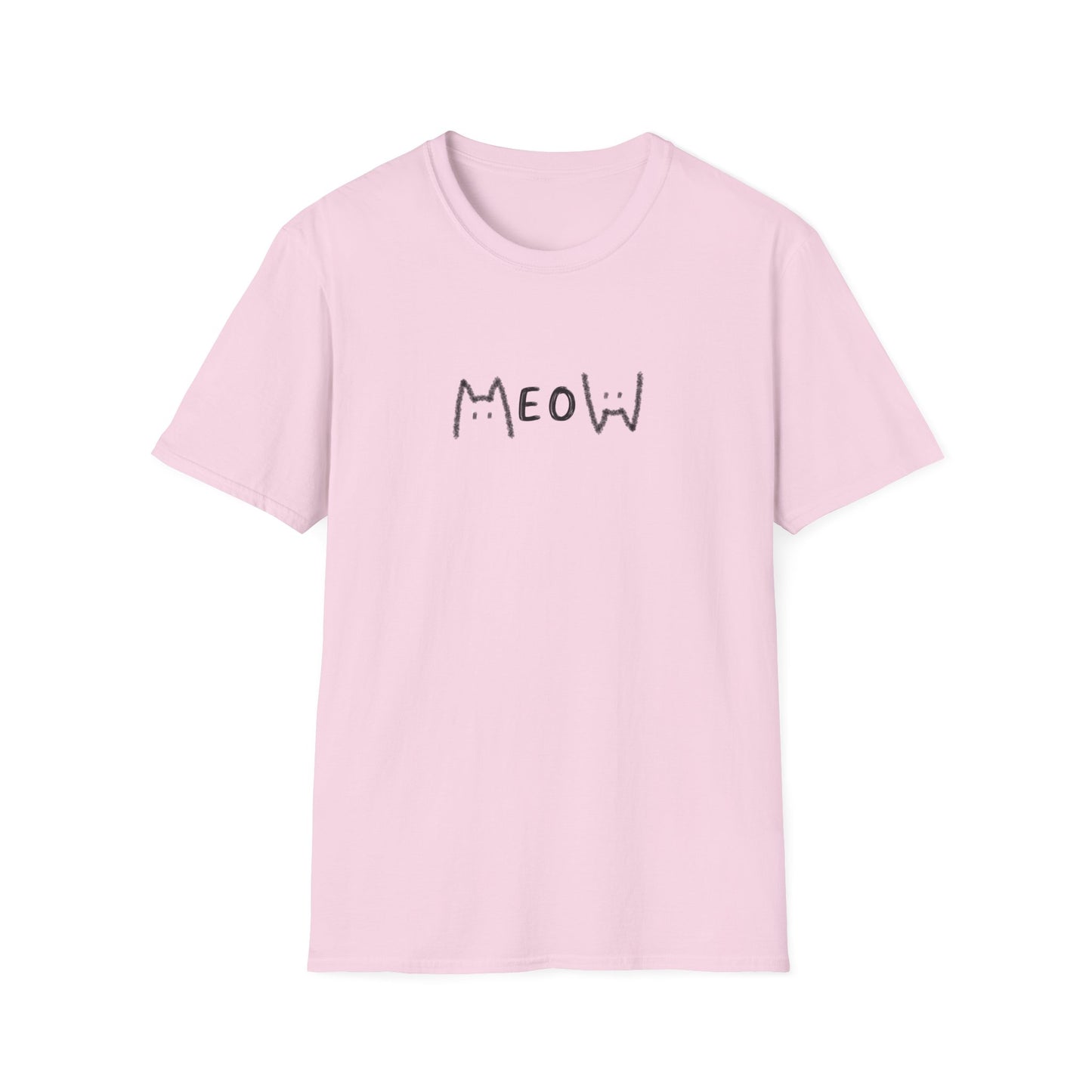 Meow_Unisex Softstyle T-Shirt