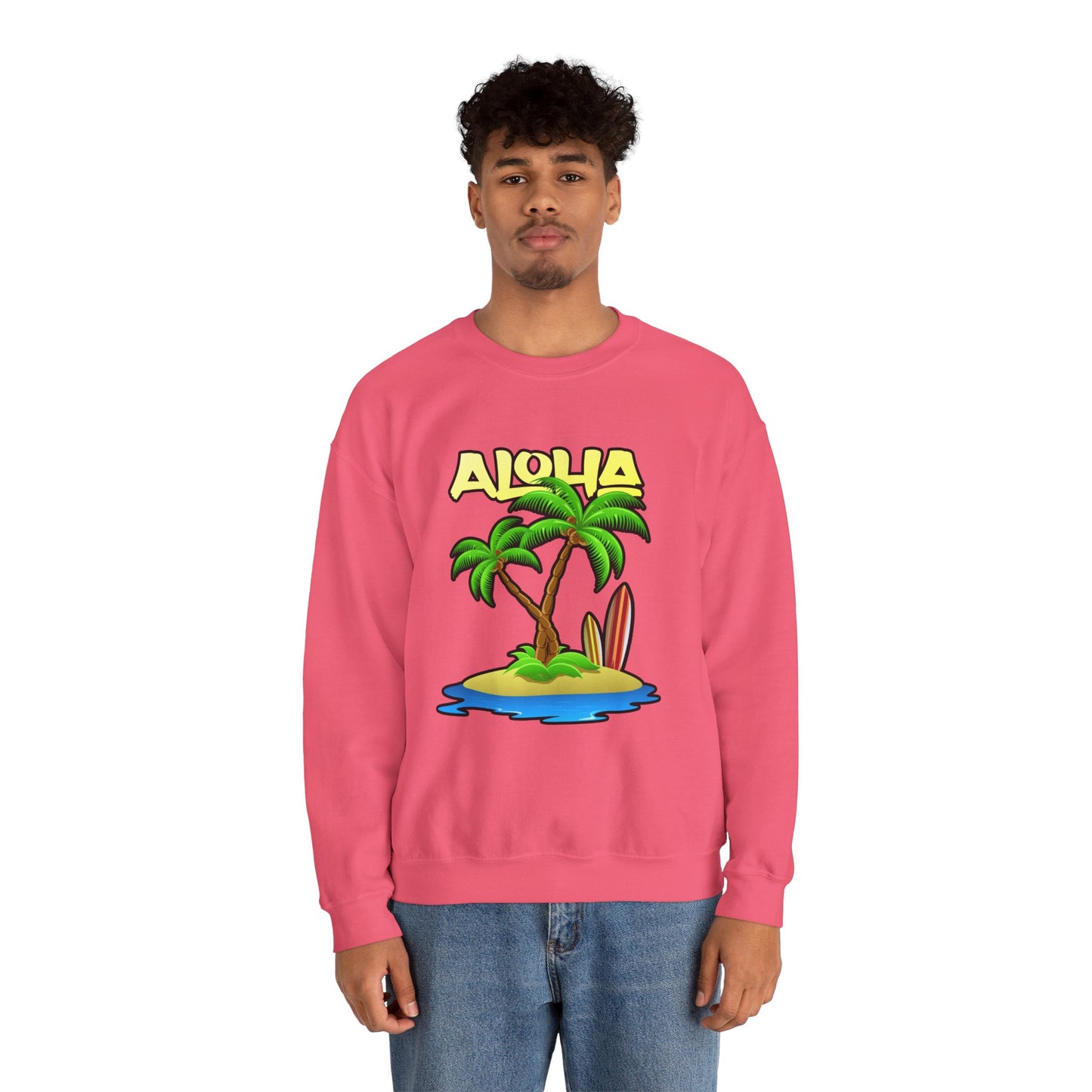 ALOHA | Unisex Heavy Blend™ Crewneck Sweatshirt