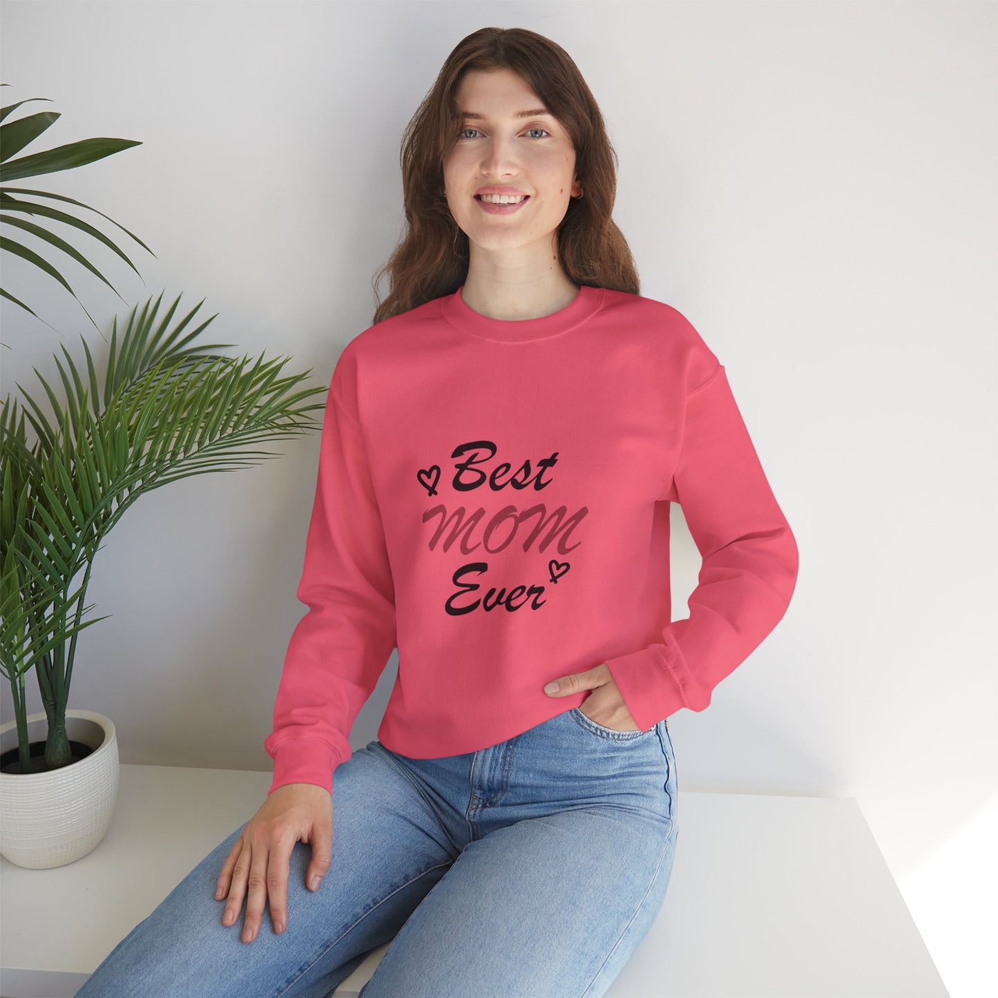 Best Mom Ever | Unisex Heavy Blend™ Crewneck Sweatshirt
