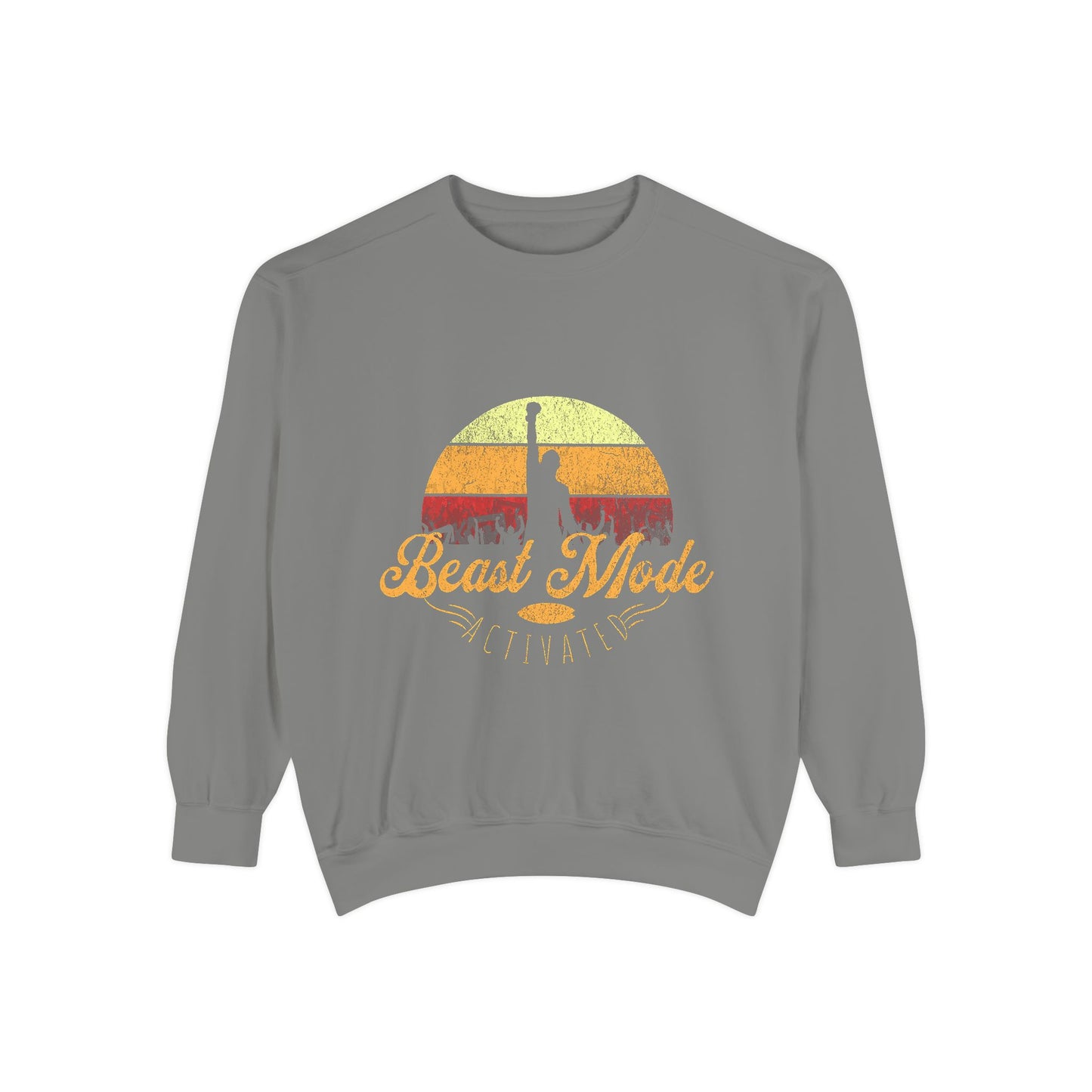 Beast Mode Activated | Unisex Garment-Dyed Sweatshirt