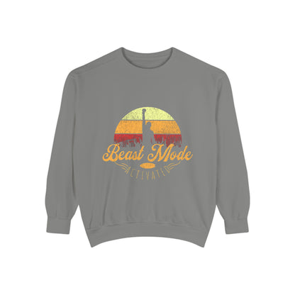 Beast Mode Activated | Unisex Garment-Dyed Sweatshirt