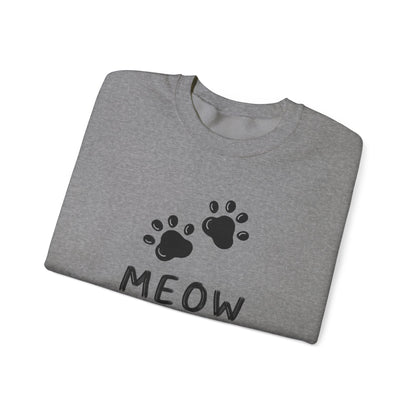 MEOW_Unisex Heavy Blend™ Crewneck Sweatshirt
