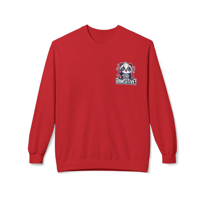 Pawsitive | Unisex Midweight Softstyle Fleece Crewneck Sweatshirt