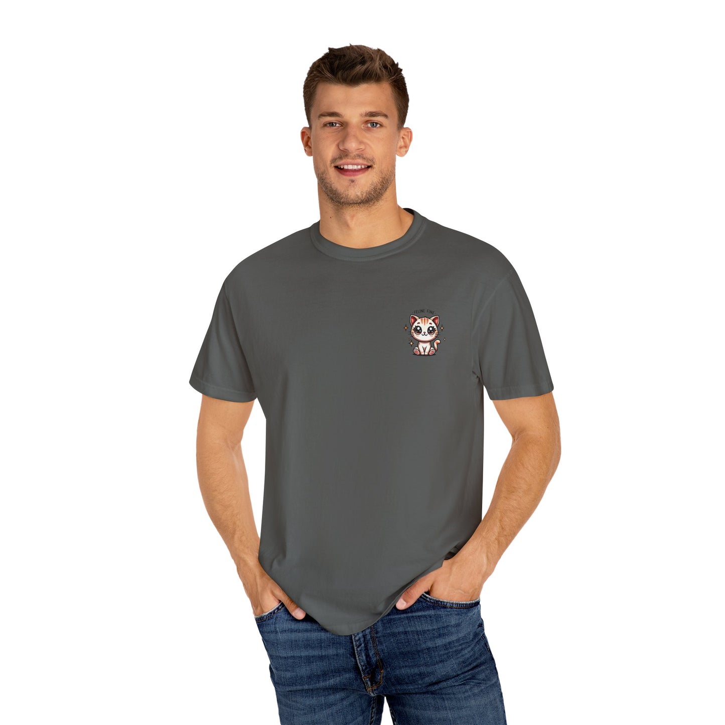 Feline Fine | Unisex Garment-Dyed T-shirt