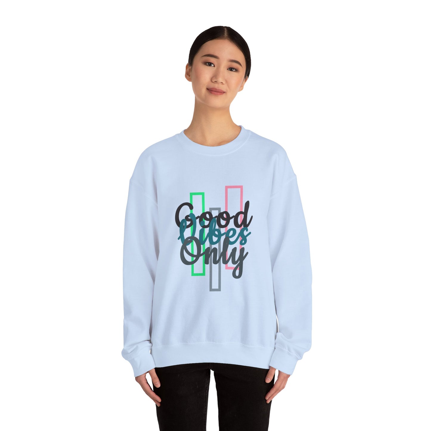 Good Vibes Only | Unisex Heavy Blend™ Crewneck Sweatshirt
