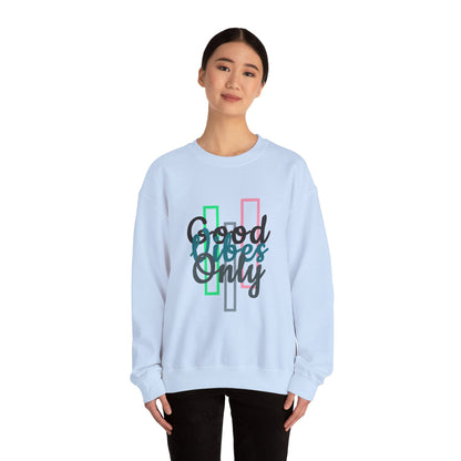 Good Vibes Only | Unisex Heavy Blend™ Crewneck Sweatshirt