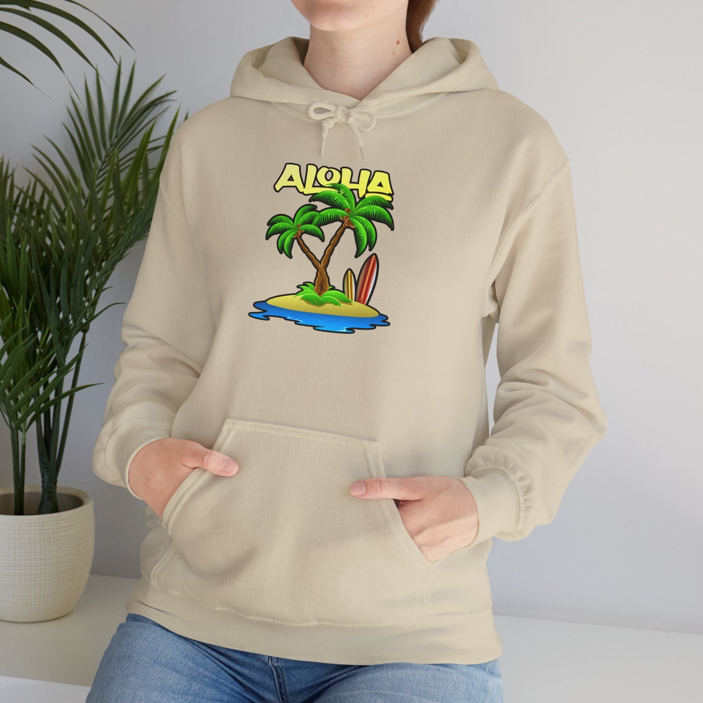 ALOHA | Unisex Heavy Blend™ Hooded Sweatshirt