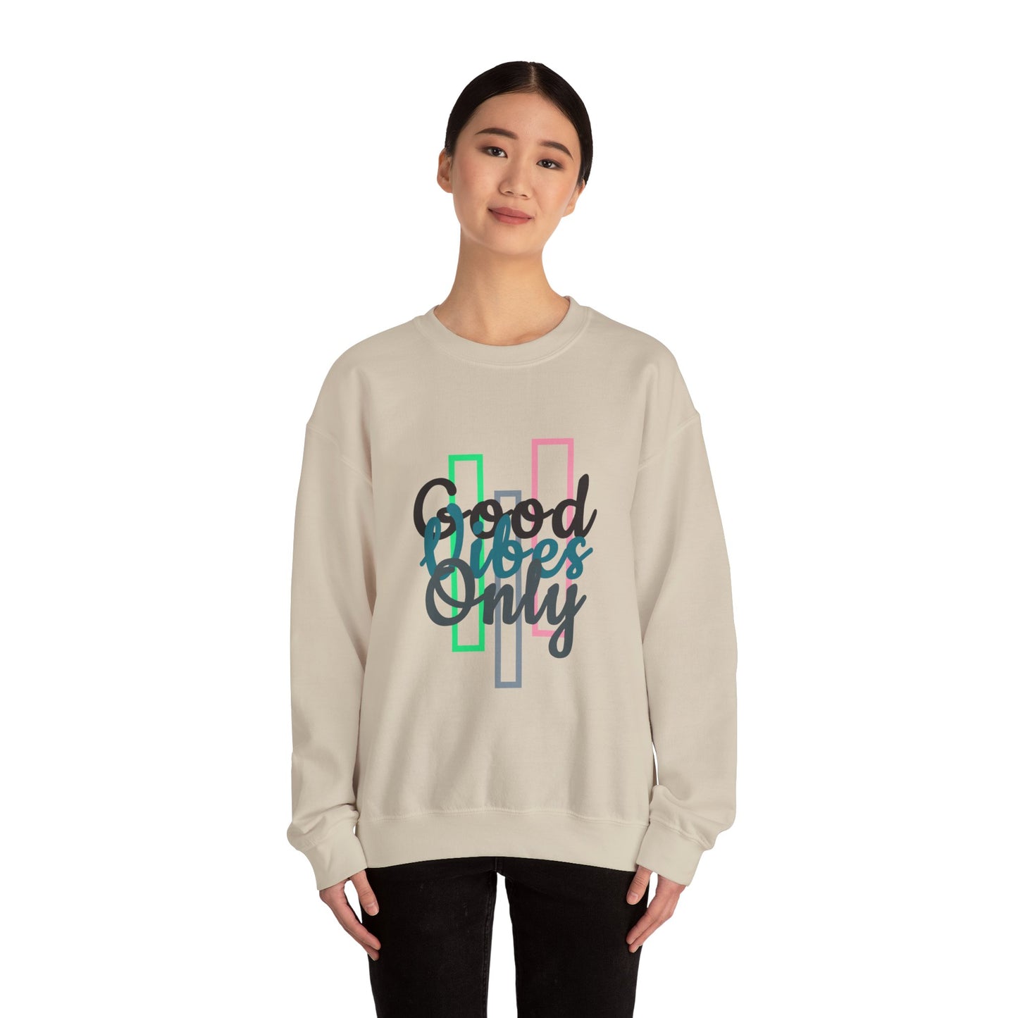 Good Vibes Only | Unisex Heavy Blend™ Crewneck Sweatshirt