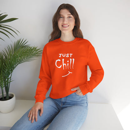 Just Chill | Unisex Heavy Blend™ Crewneck Sweatshirt