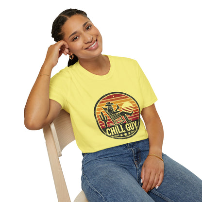 Chill Cowboy  | Unisex Softstyle T-Shirt
