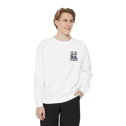 Pawsitive | Unisex Garment-Dyed Sweatshirt