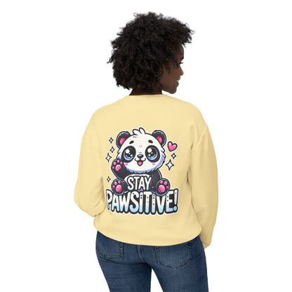 Pawsitive | Unisex Lightweight Crewneck Sweatshirt
