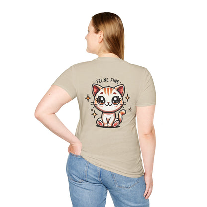 Feline Fine | Unisex Softstyle T-Shirt