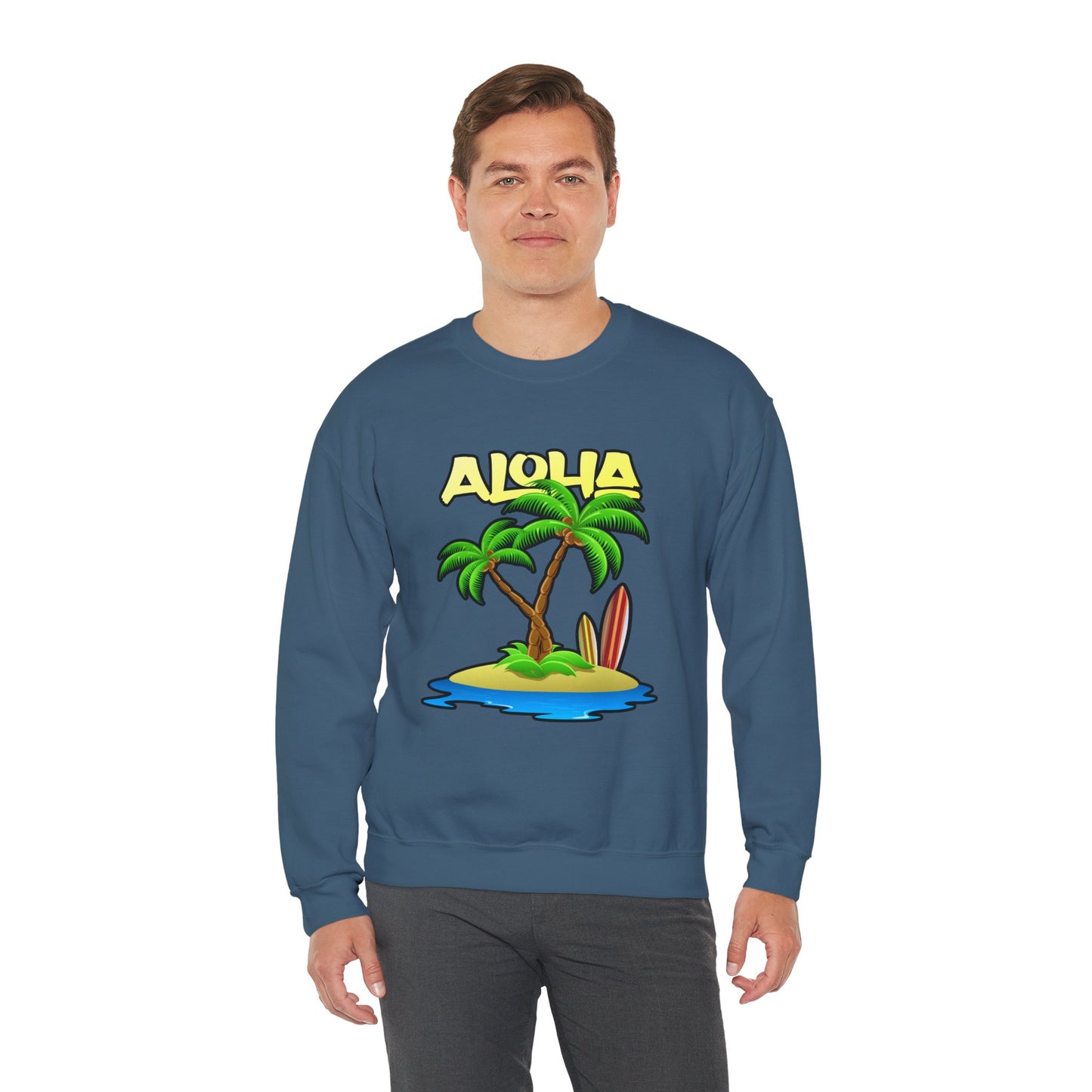 ALOHA | Unisex Heavy Blend™ Crewneck Sweatshirt