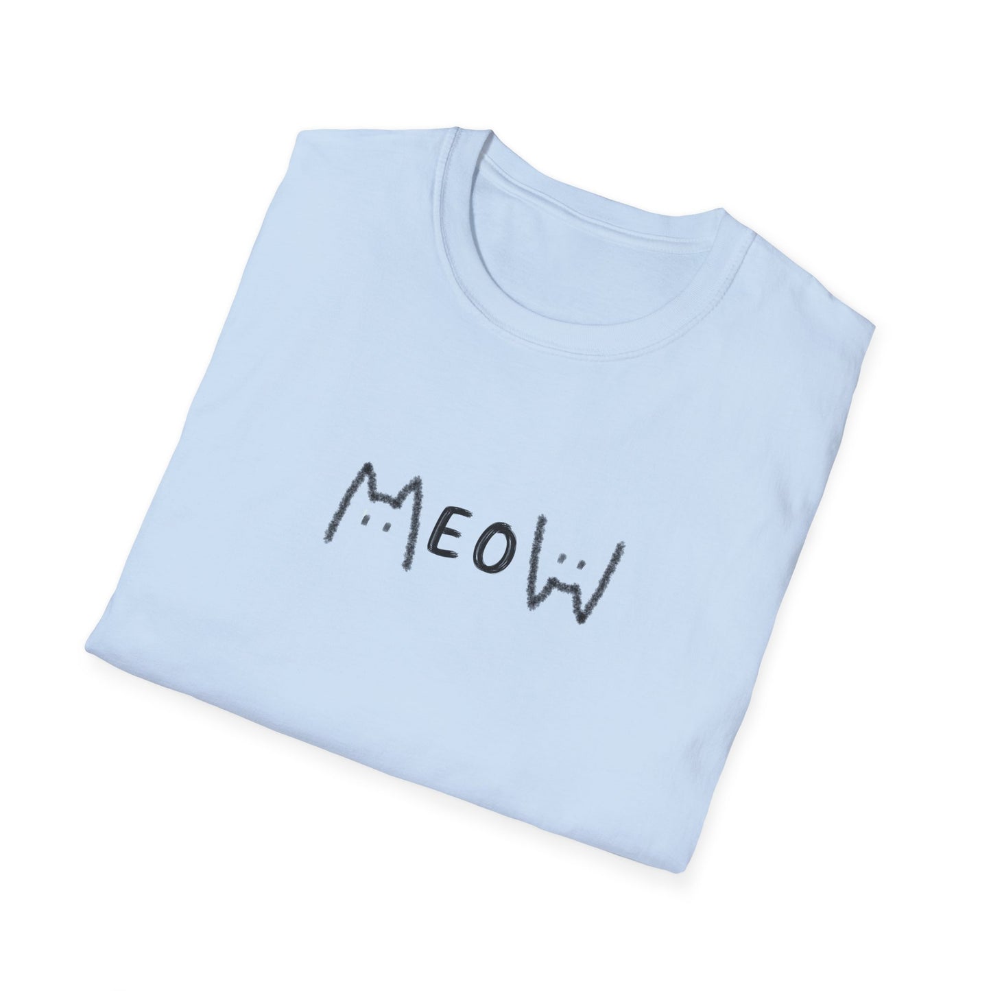 Meow_Unisex Softstyle T-Shirt
