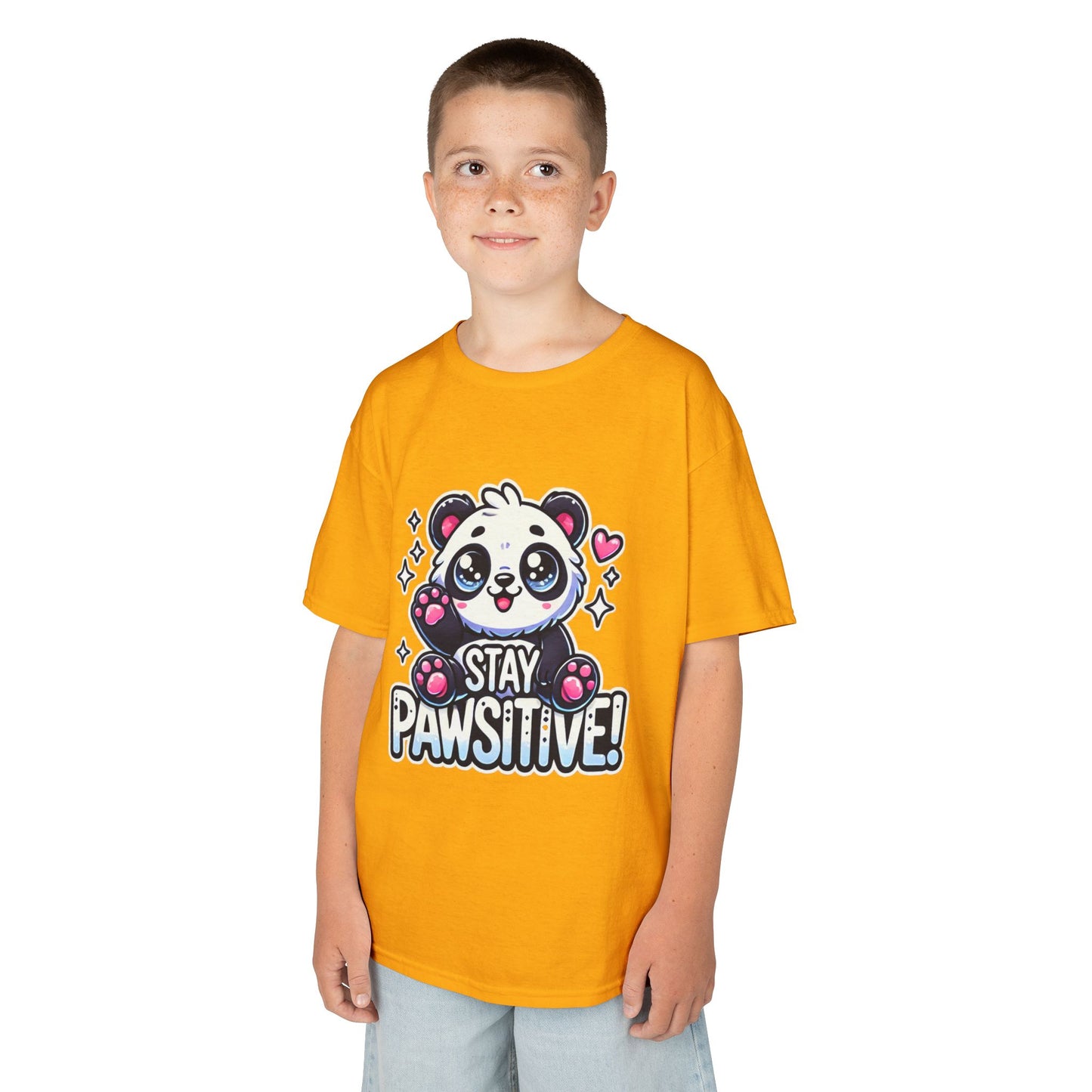 Pawsitive | Kids Heavy Cotton™ Tee