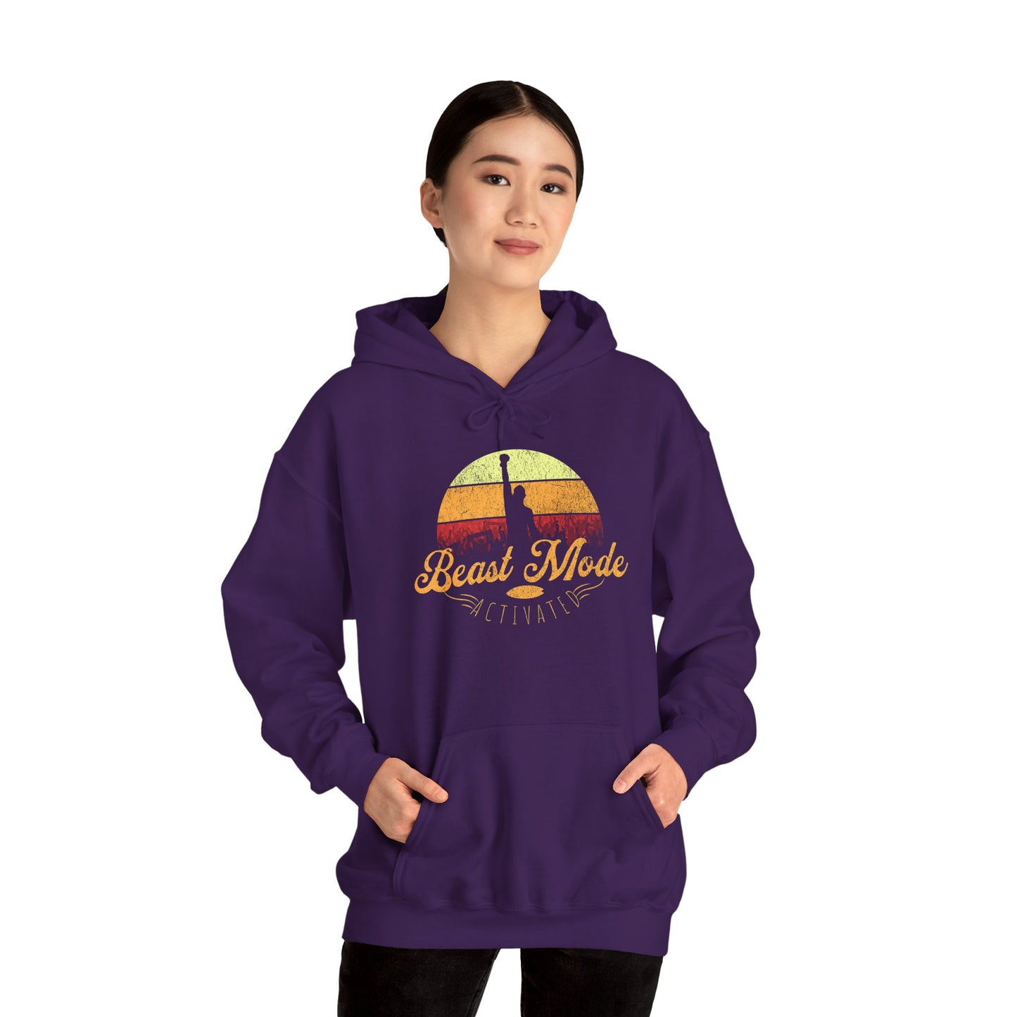 Beast Mode Activated | Unisex Heavy Blend™ Hooded Sweatshirt