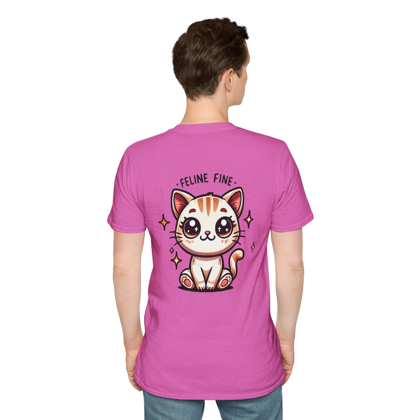 Feline Fine | Unisex Softstyle T-Shirt